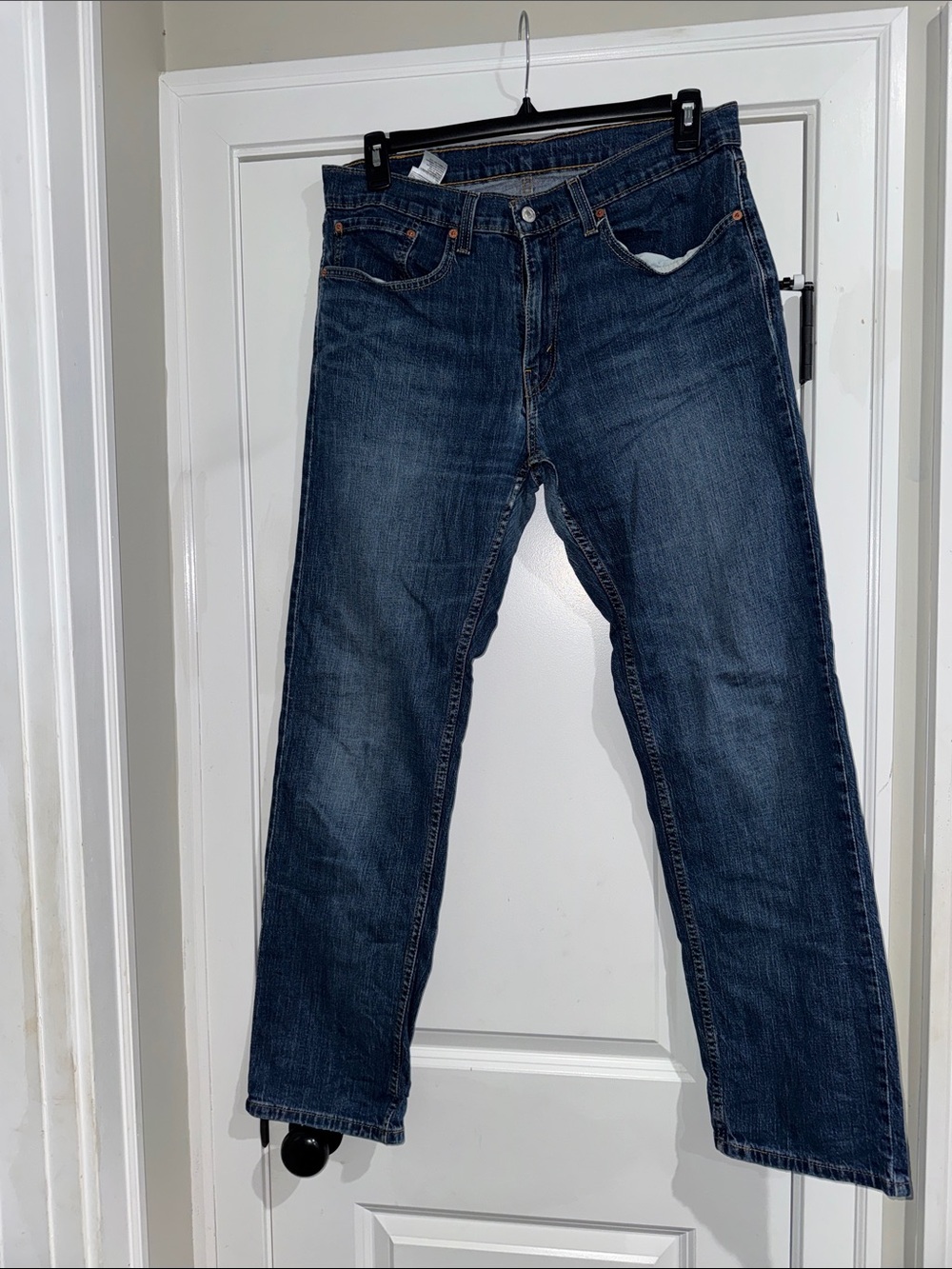 Levi's Dark Blue Straight Jeans - Men's